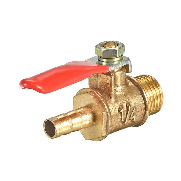 Details about  / Brass Air Ball Valve Shut Off Switch 16mm Hose Barb to 16mm Hose Barb Kit